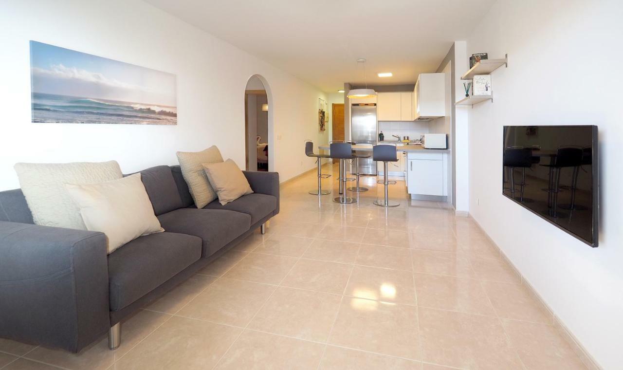Appartement La Perla: Sea View And Pool à El Médano Extérieur photo